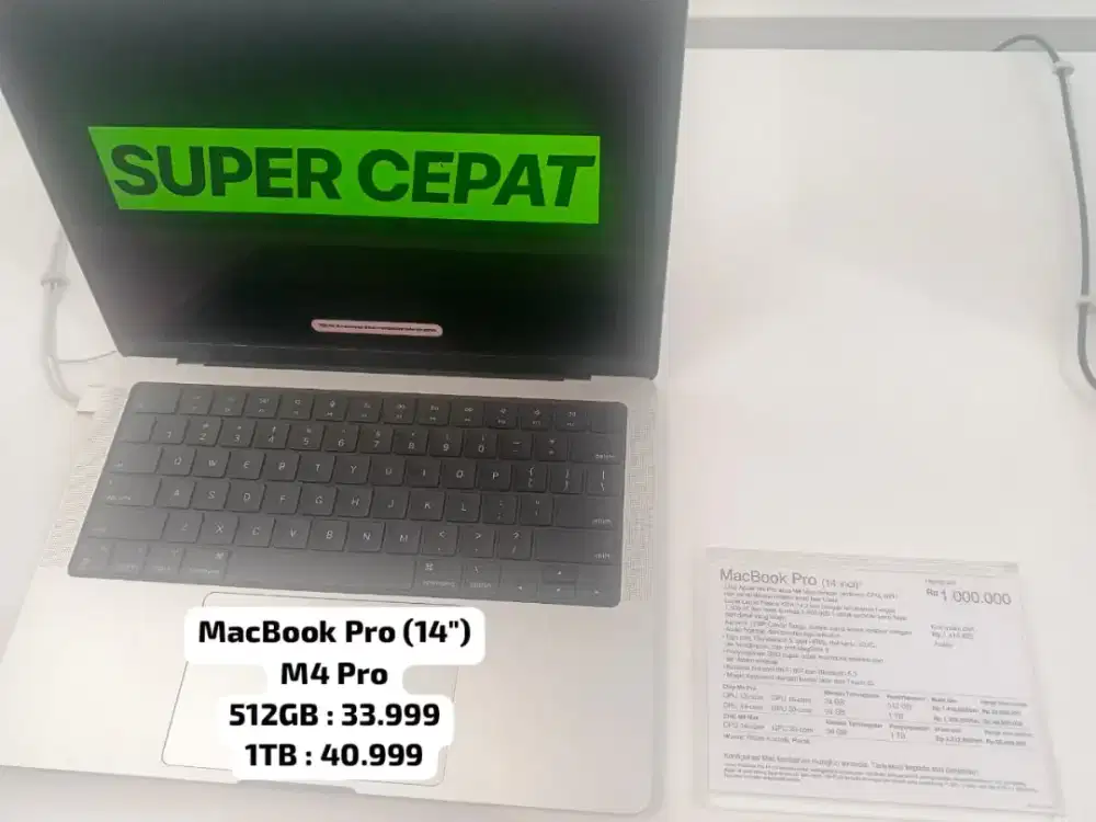 PROMO MacBook Pro (14inch) M4 Pro 512GB