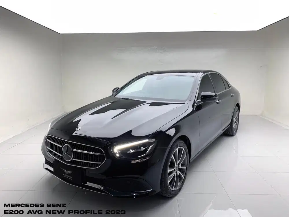 MERCEDES BENZ E200 AVANTGARDE 2023 – BLACK ON BROWN