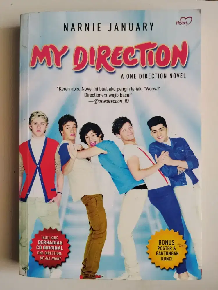 My Direction - A One Direction Novel by Narnie January
