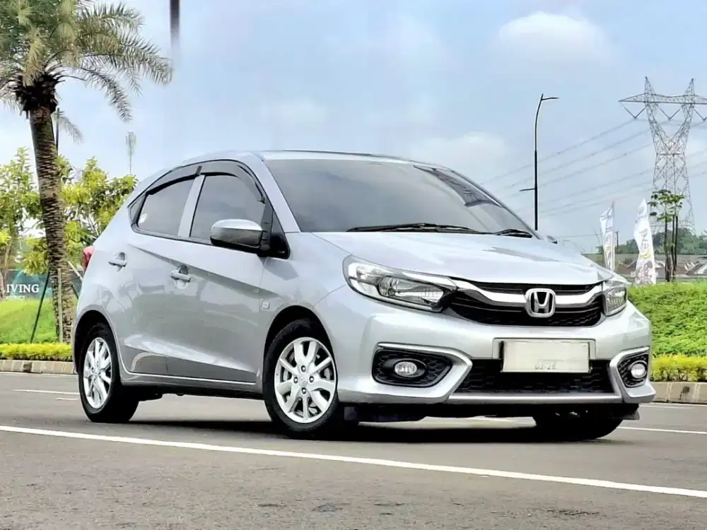 Honda Brio E Satya Automatic 2019 Bensin Silver Metalik