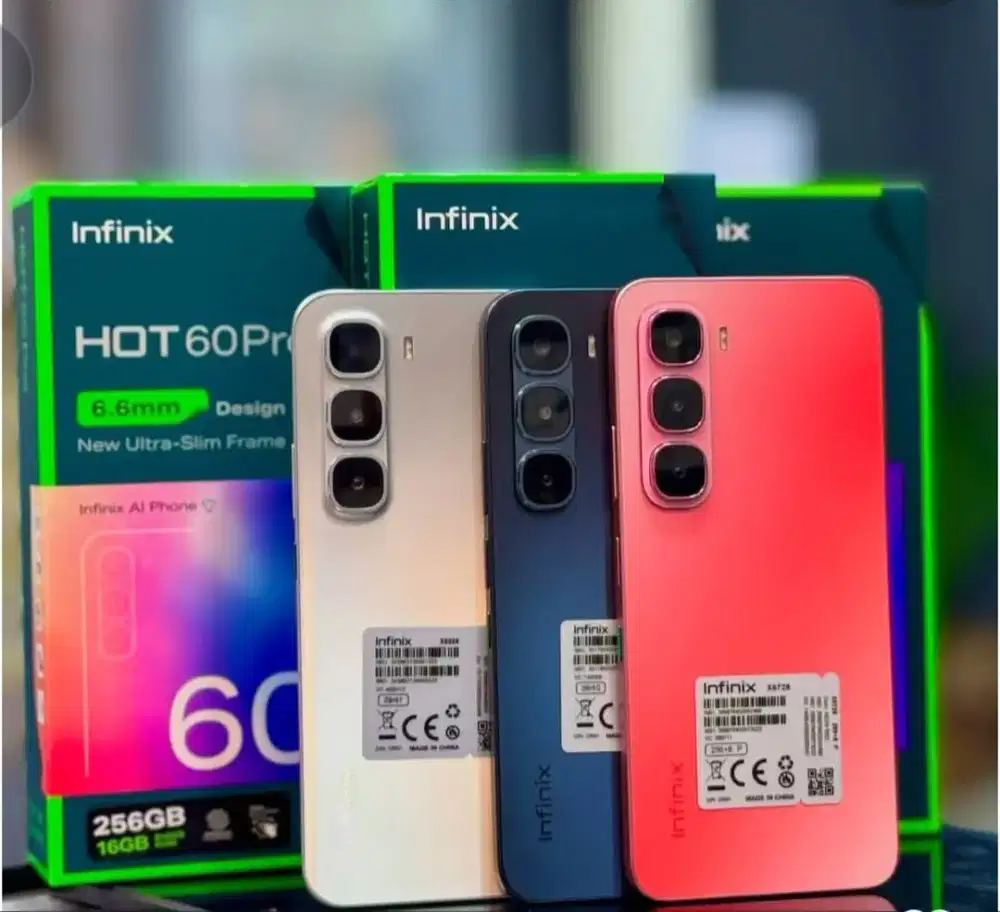 HP INFINIX HOT 60 PRO RAM 8/256 GB HARGA 2 JUTAAN SAJA BISA KREDIT DP0