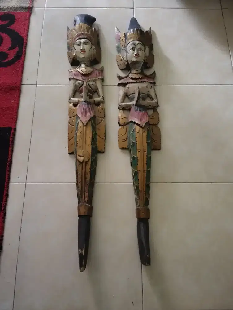 Patung kayu LORO BLONYO sepasang