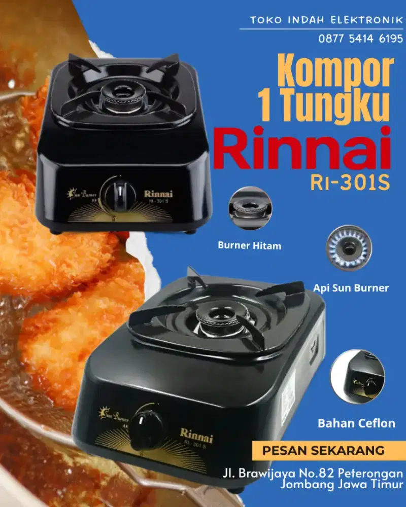 KOMPOR GAS RINNAI RI-301S