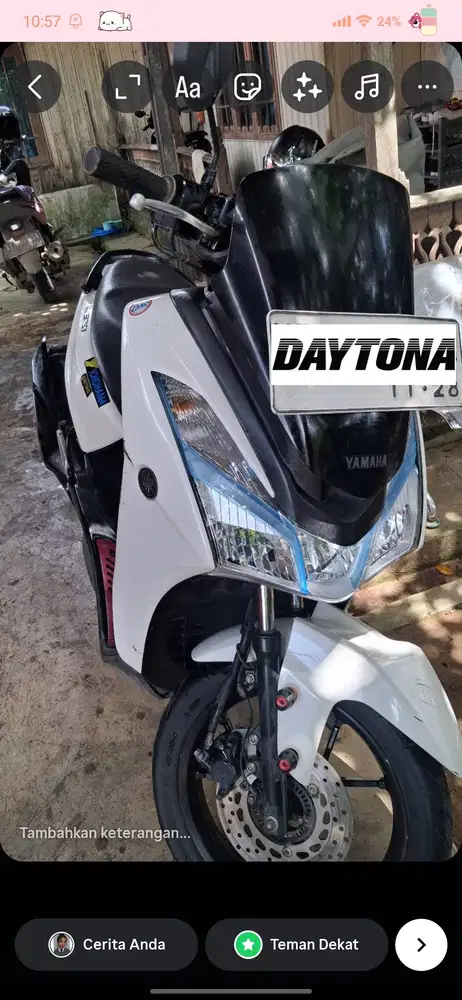 JUAL YAMAHA LEXY TAHUN 2018