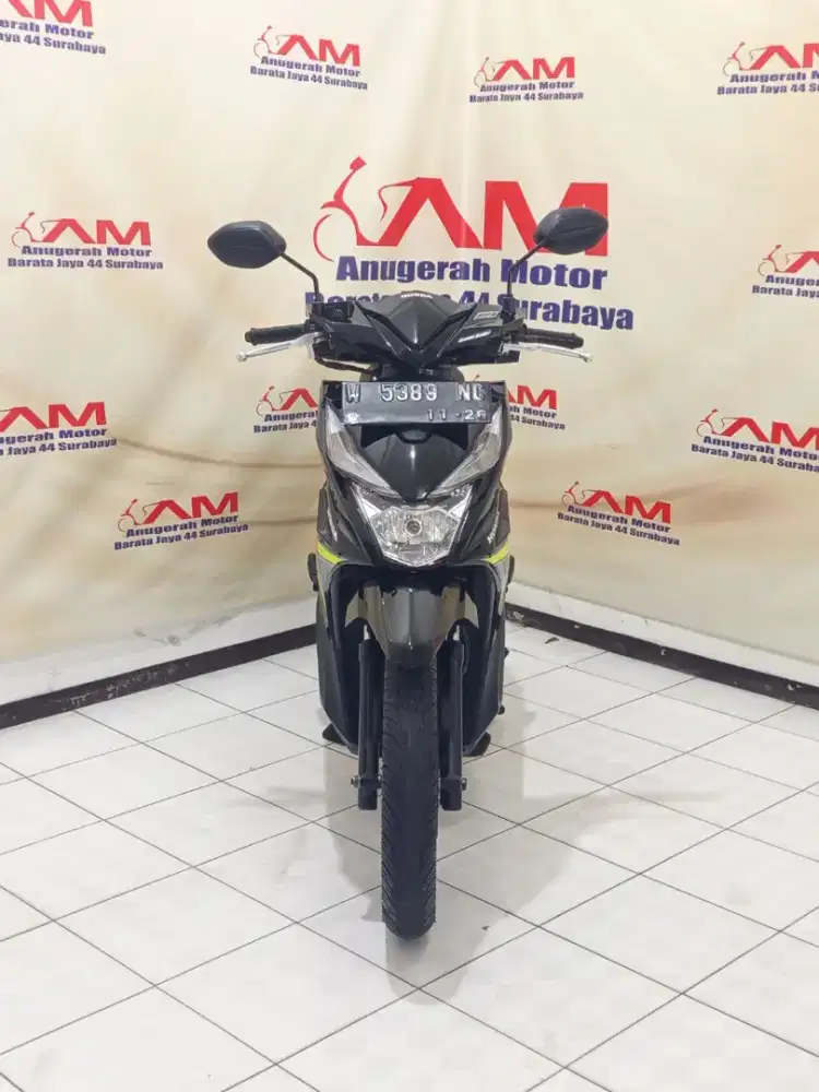 Honda Beat Eco Tahun 2016 warna Hitam