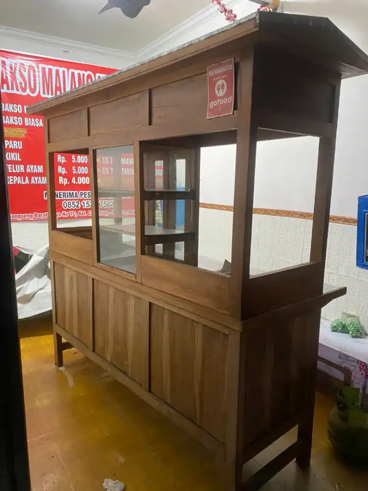 Gerobak Bakso 2 tungku