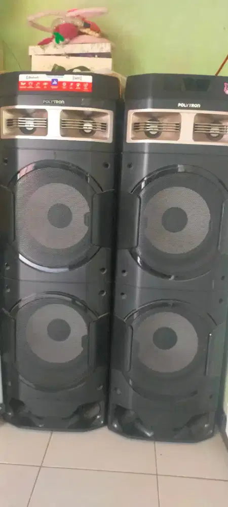 Speaker aktif bloutut polytron tipe 10d28