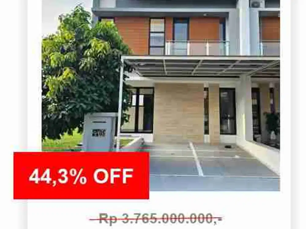 Jual Murah Cluster Lavesh Harapan Indah Luas Tanah 181 m 2 Lantai