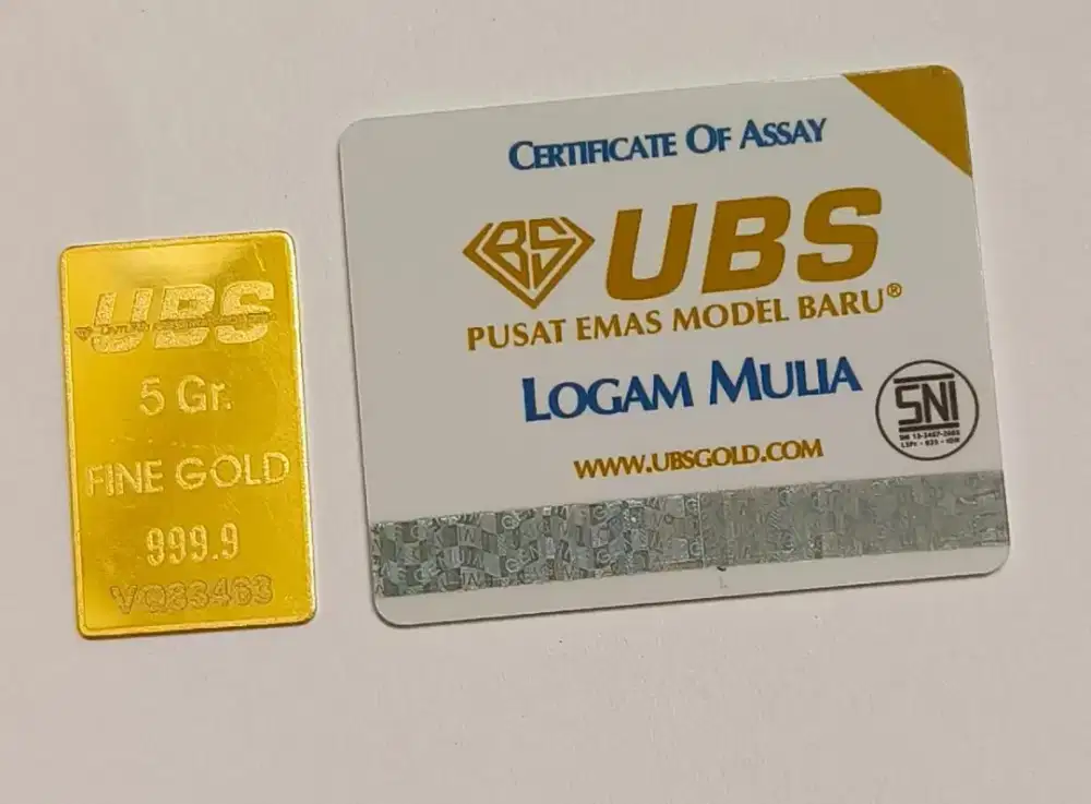 Emas UBS 5 Gram
