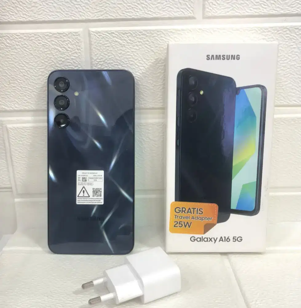 Samsung A16 5G 8/256 grs resmi 04/2026 full set original