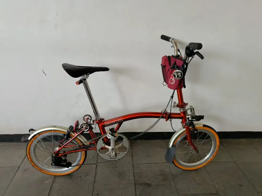 Brompton flame lacquer 2019