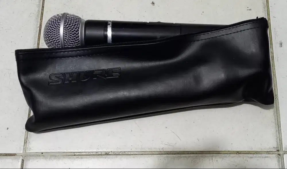 Wireless Mic SHURE Ori,cuma 1bh,Freq.230,10MHz,tidak ada Receiver,NET