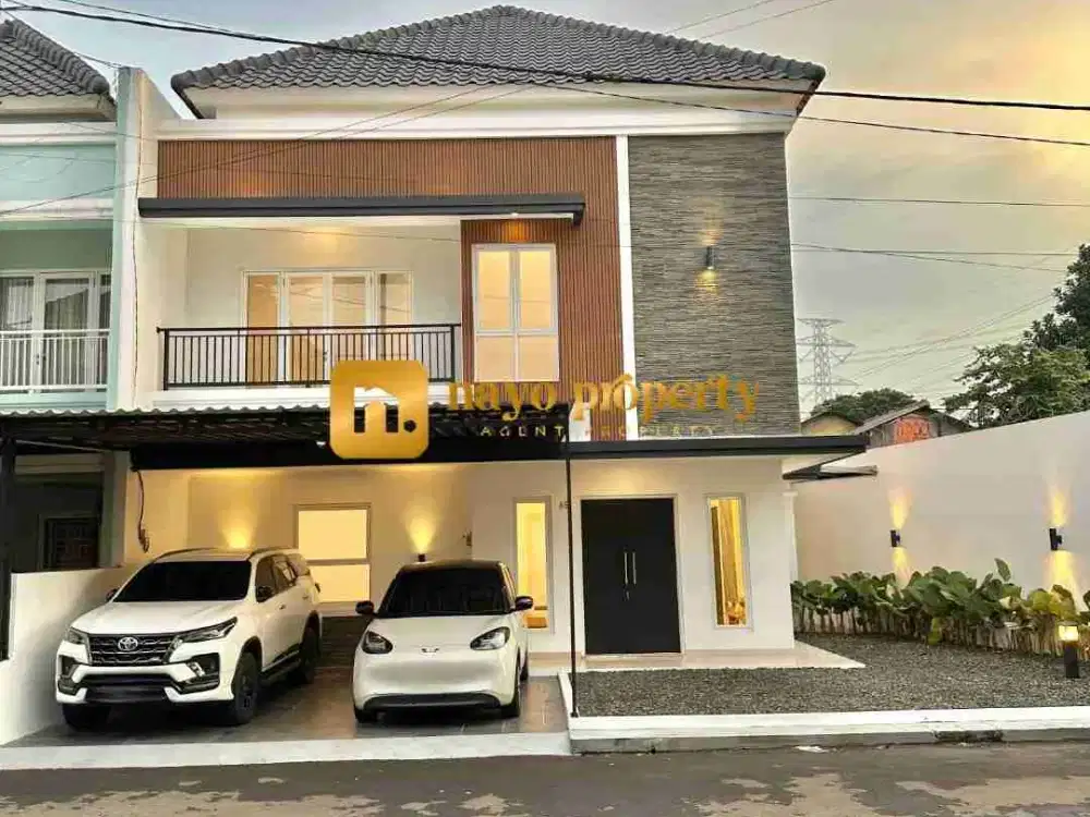 Rumah Mewah Posisi Hook Dalam Cluster Strategis Dekat Pintu Tol Sawangan Depok