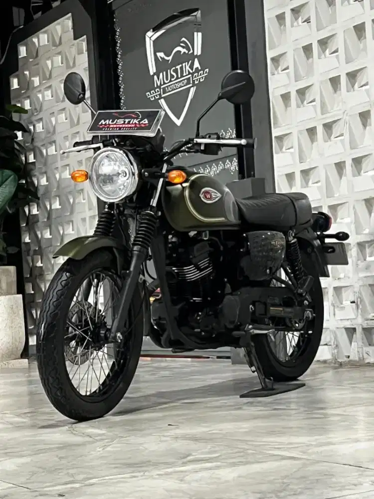 Green Army‼️W175 SE 2018. Odo 14rb. DANNY Mustika Motoshop Malang