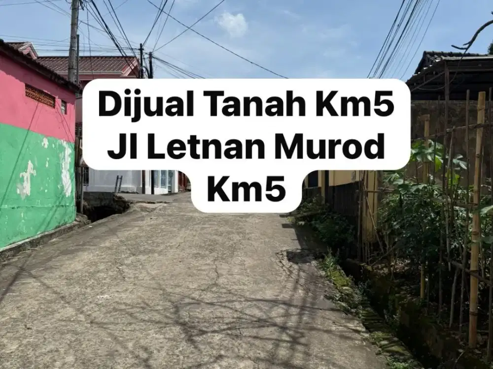 DIJUAL TANAH JL LETNAN MUROD TALANG RATU