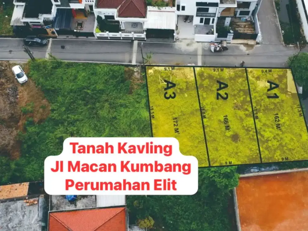 Dijual Tanah Demang 5 menit ke Griya Agung