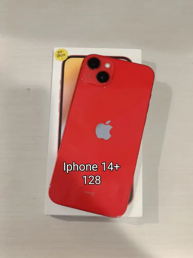 Iphone 14+ 128 red PA/A. BH95
9,9jt