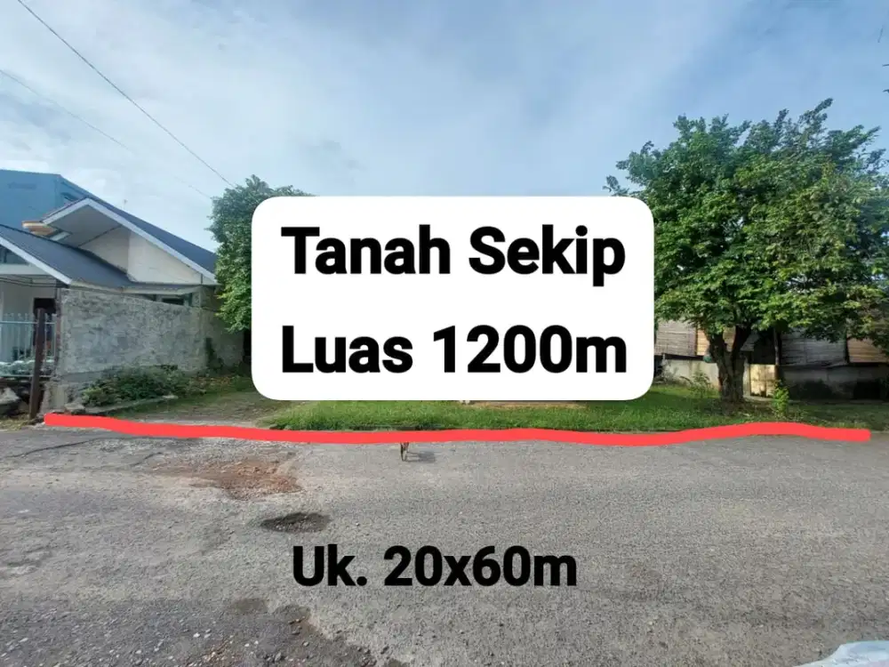 DIJUAL TANAH AREA SEKIP dekat rs hermina palembang