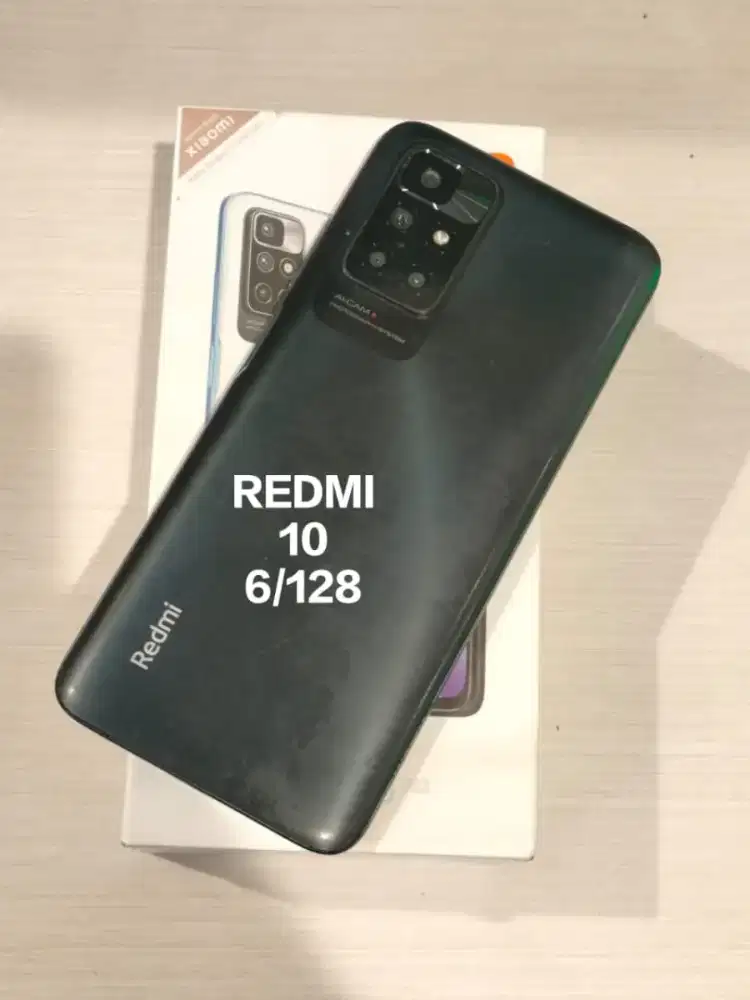 Xiaomi redmi 10 2022 6/128 black 1,65jt