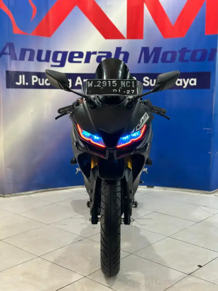 Yamaha R15 V3 155cc Th 2021 Km 9Rb Anugerah Motor Pucang