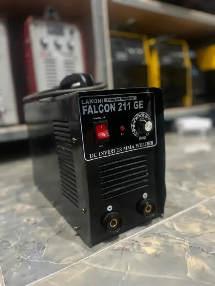 Mesin las bekas MMA 200ampere Lakoni 211ge SMAW STIK listrik Inverter