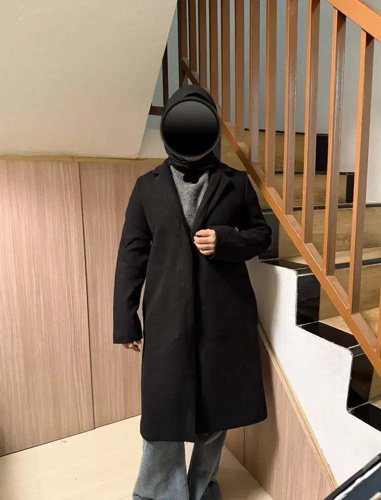Coat Winter Zara Black LD 96