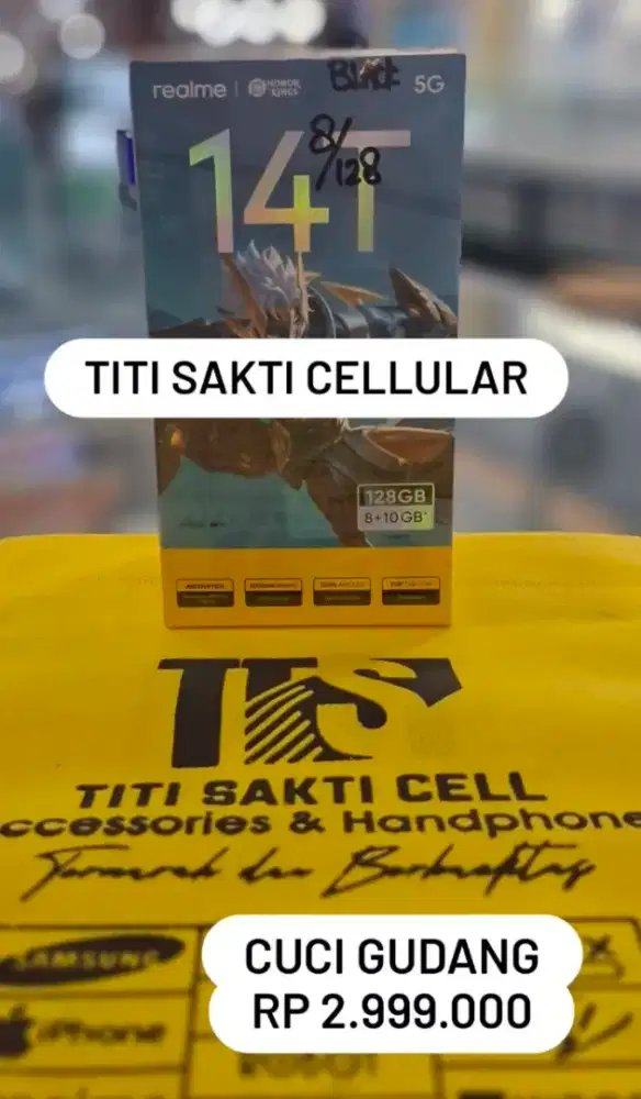 Realme 14t promo cuci gudang garansi 1 tahun new