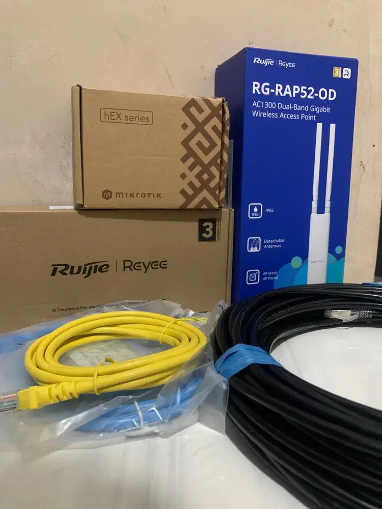 Paket Usaha RT RW net Router & Mikrotik (100 user)