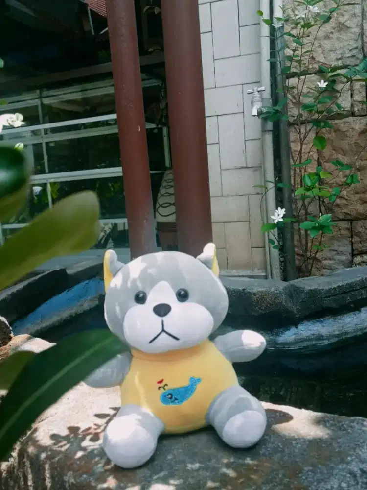 Boneka anjing Husky