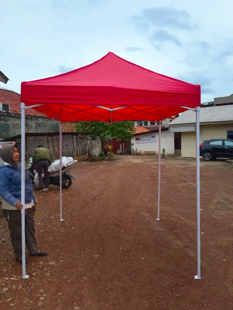 Tenda Lipat 2x2 meter stan jualan minuman. Ready stok Palembang..