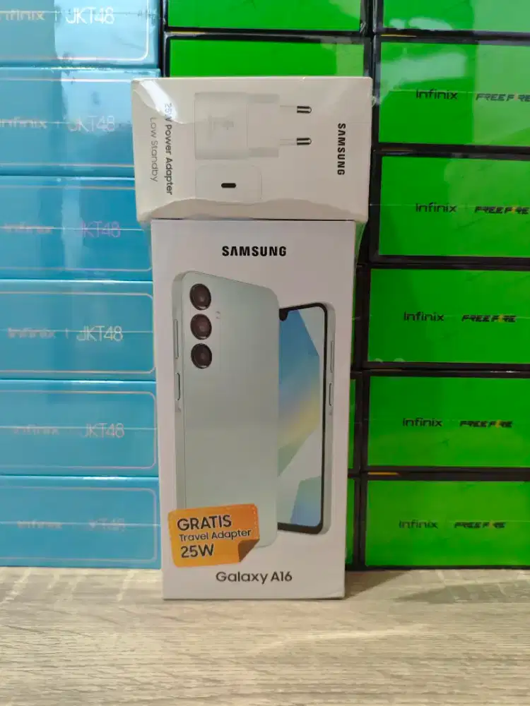 SAMSUNG Galaxy A16 4G LTE 8/128 Baru dan Segel Bergaransi Resmi