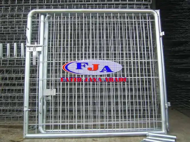 Pintu Swing Tunggal Pagar Brc T.90 cm x L.100 cm HDG