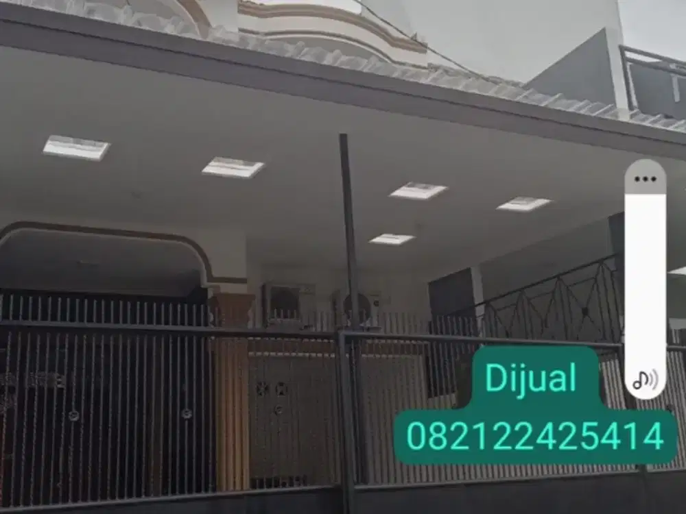 Dijual rumah baru renovasi Pondok kelapa Jakarta timur
