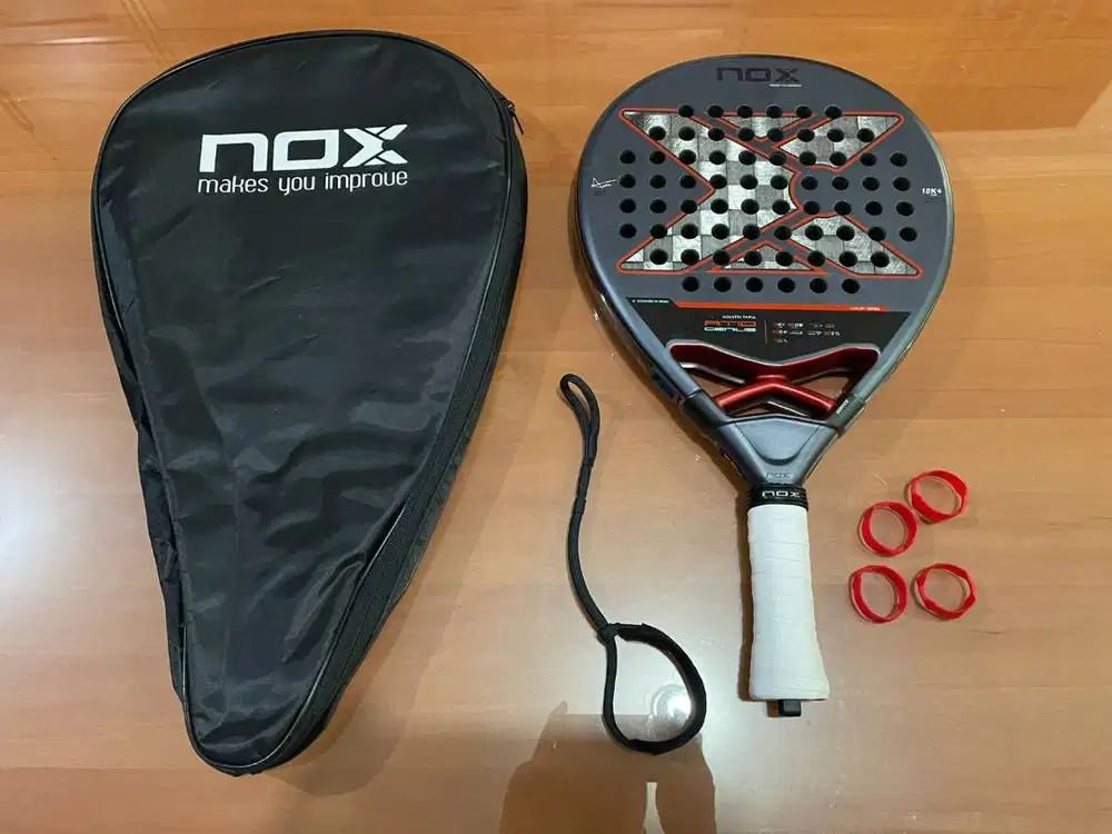 Raket Padel Nox AT10 Luxury Genius 18K 2025 Agustin Tapia Like New
