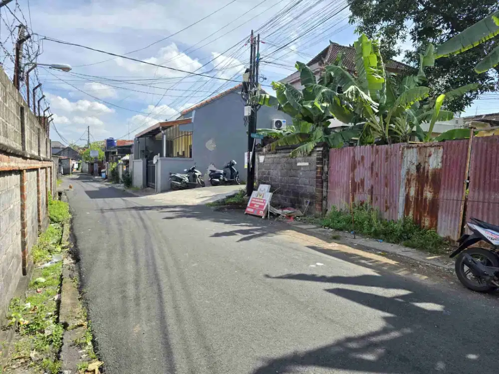 Jual Tanah Kavling Dalam Kota,Jln.Gunung Agung,Denpasar Utara