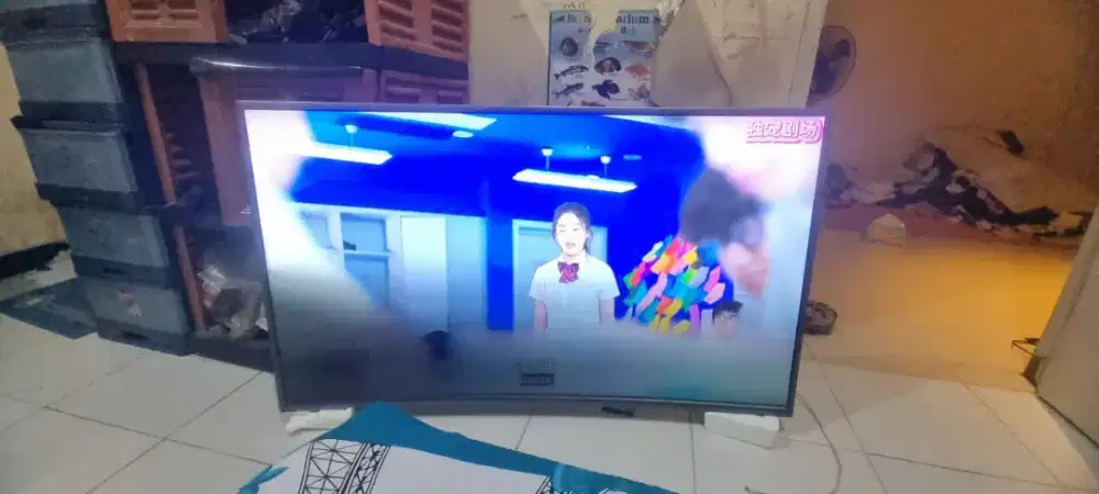 SAMSUNG CURVE SMART TV 55 INCHI LAYAR LENGKUNG