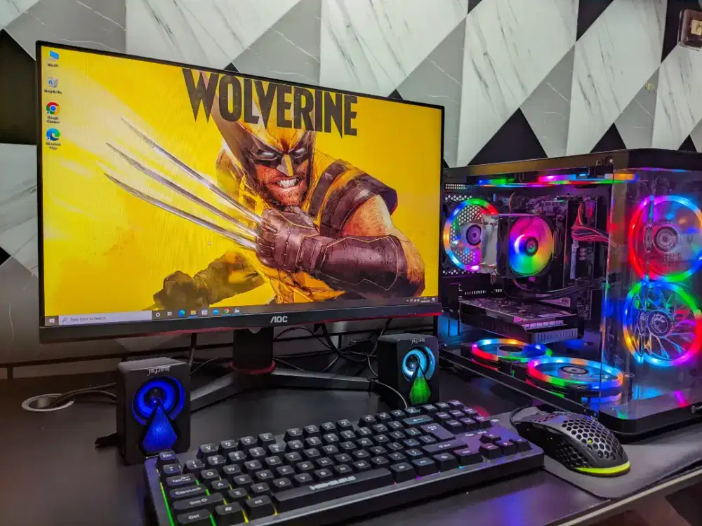 PC FULLSET GAMING EDITING BERGARANSI TERMURAH SIAP PAKAI