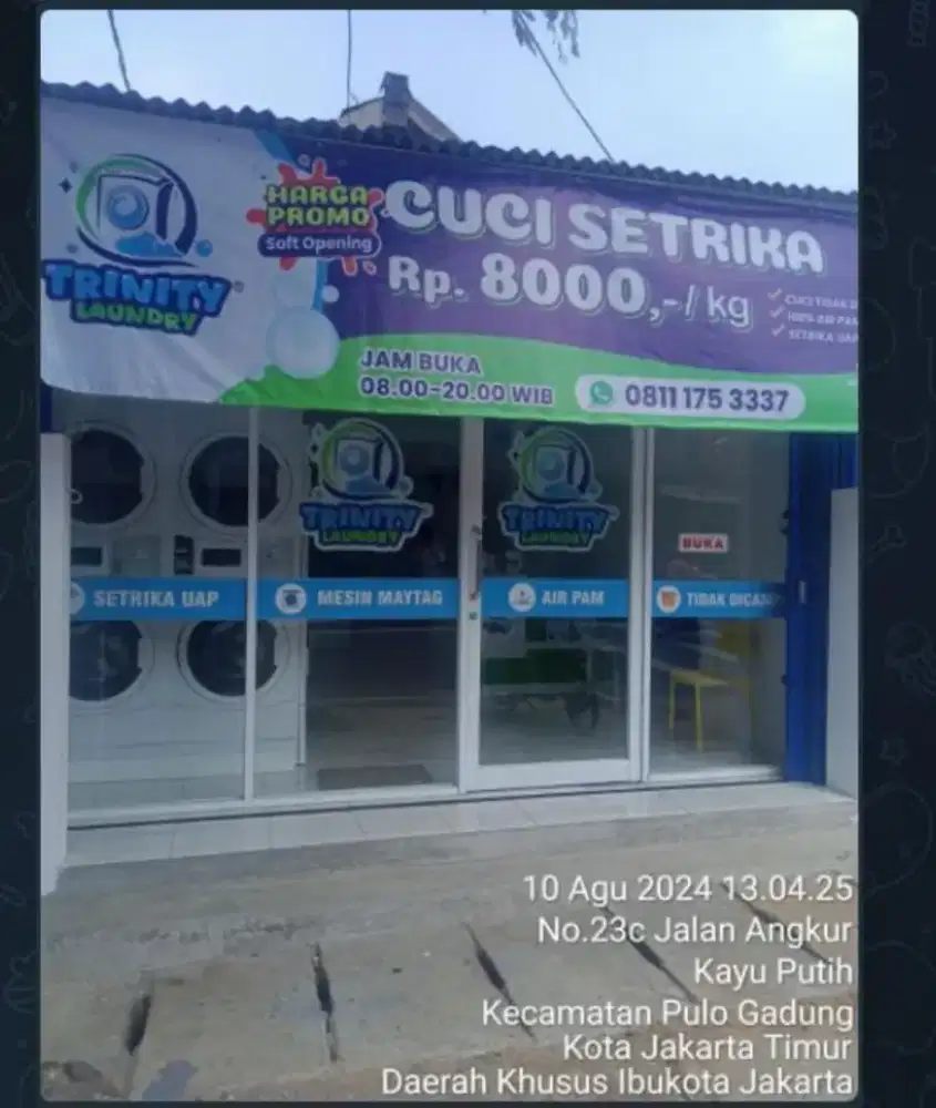 Karyawan Laundry Wanita untuk Setrika Uap. Usia maksimal 40 tahun.
