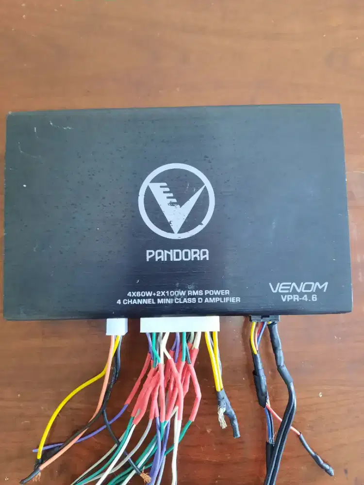 DSP VENOM PANDORA VPR-4.6 DSP Processor Power Amp Sound Quality SQL