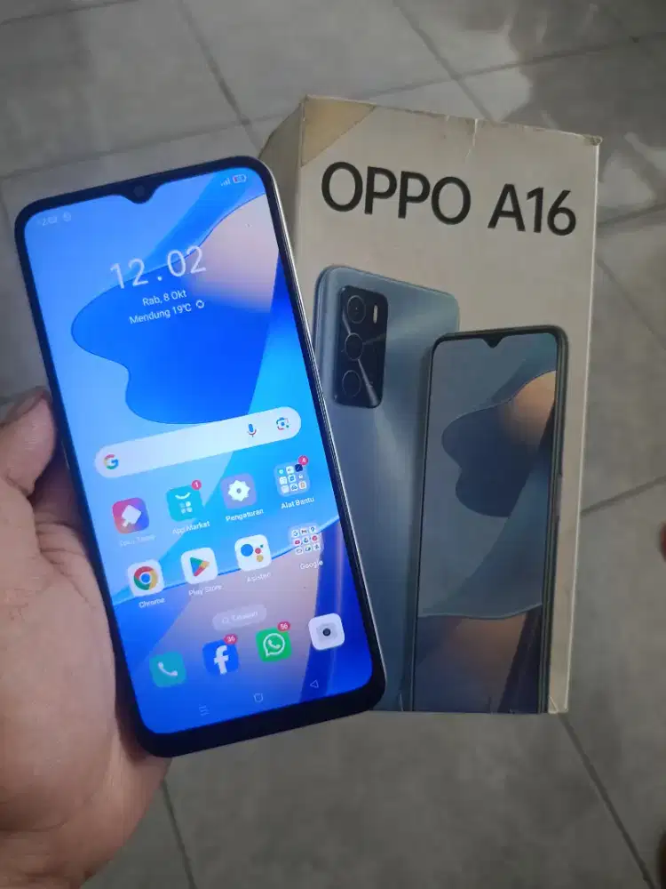 OPPO A16 LENGKAP