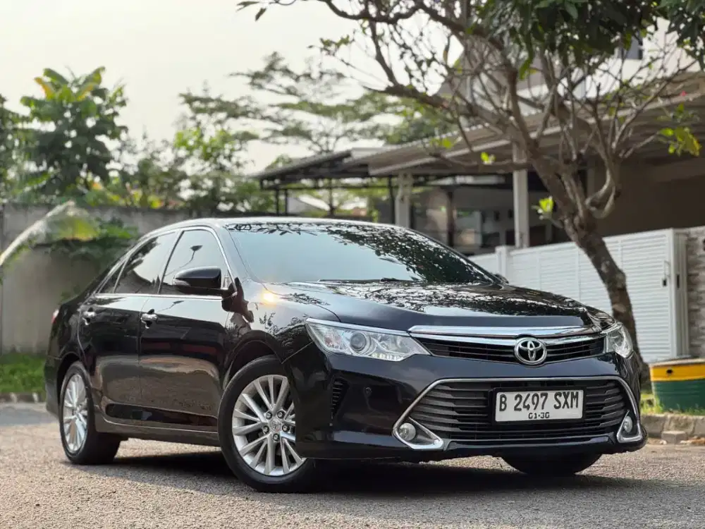 Low Odo Toyota Camry V 2.5 AT 2015 Hitam Tipe Tertinggi! 2016 Accord