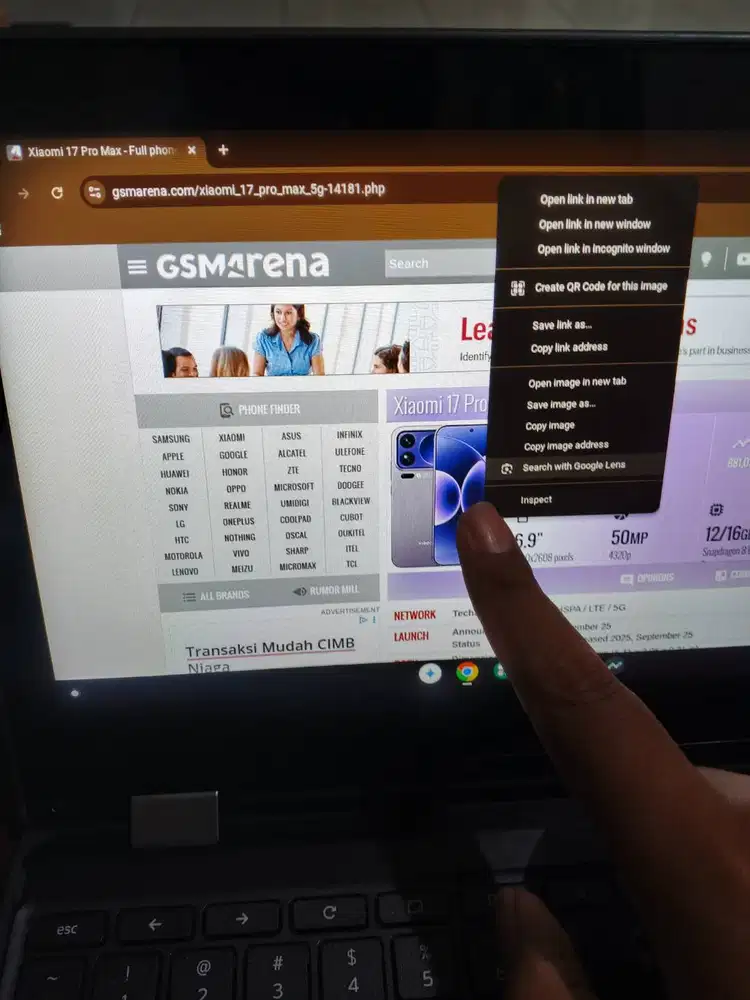 Lenovo Chromebook 360 Touchscreen 300e
