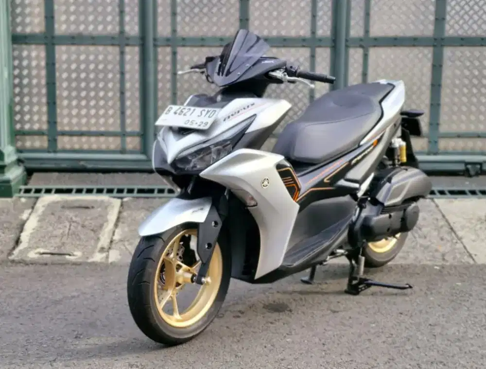 Km.5rb Type S ABS! Yamaha Aerox 155 Connected Th 2024 B-DKI Superb