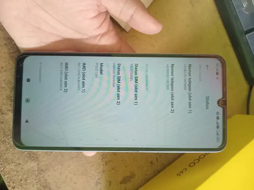 Hp poco C65 mulus