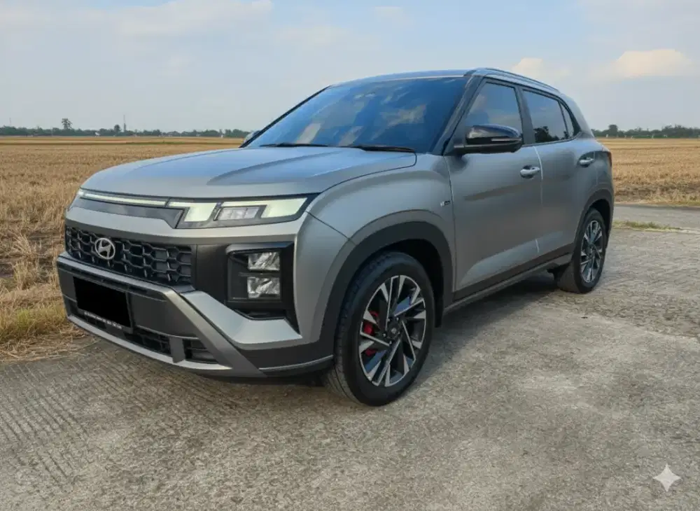 Km.1000++ Like New 99% Hyundai Creta N Line 2025. Hyundai Creta N-Line