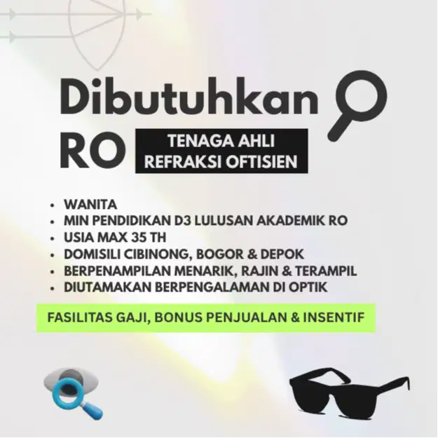 Lowongan pekerjaan RO & Aspro penempatan bogor & depok