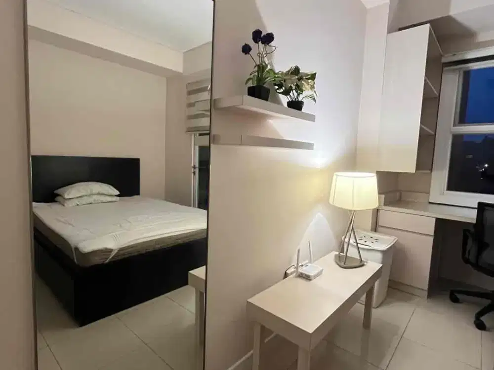 SEWA 1 BR Khusus jarang ada lantai 2 Full Furnish Apartmen Parahyangan Residence Bandung