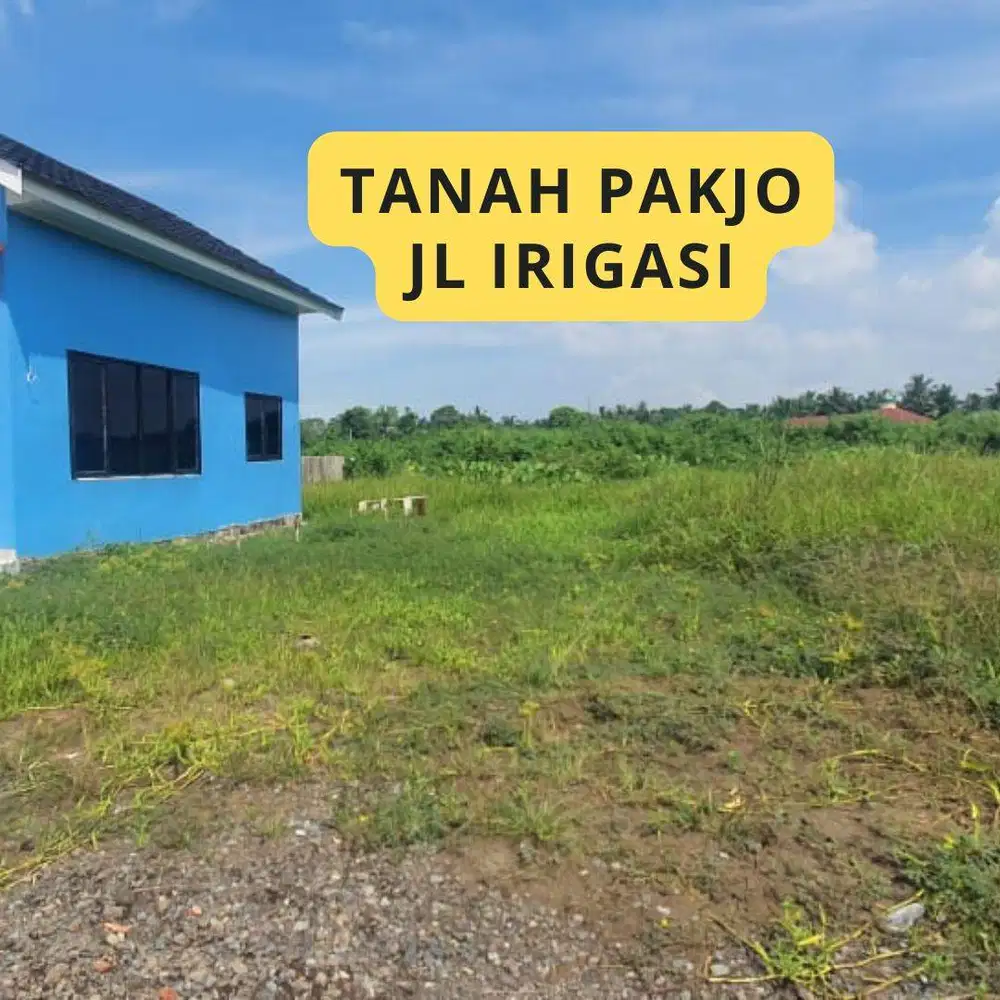 dijual tanah pakjo jl irigasi dekat MAN 3 Palembang