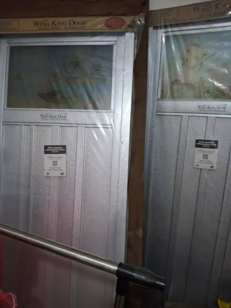 Jual pintu aluminium galvalum.baru salah beli