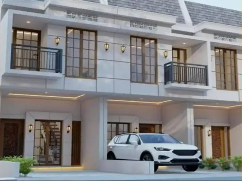Rumah Baru 2 Lantai di Buaran Klender Strategis Bebas Banjir Dekat Jln I Gusti Ngurah Rai